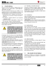 Preview for 61 page of Lamborghini Caloreclima DORA 90 LT User, Installation, And Maintenance Manual