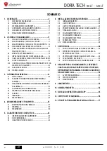 Preview for 2 page of Lamborghini Caloreclima DORA TECH 90 LT User, Installation, And Maintenance Manual