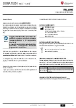 Preview for 3 page of Lamborghini Caloreclima DORA TECH 90 LT User, Installation, And Maintenance Manual