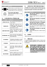 Preview for 34 page of Lamborghini Caloreclima DORA TECH 90 LT User, Installation, And Maintenance Manual