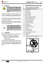 Preview for 36 page of Lamborghini Caloreclima DORA TECH 90 LT User, Installation, And Maintenance Manual