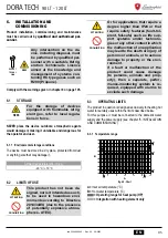 Preview for 95 page of Lamborghini Caloreclima DORA TECH 90 LT User, Installation, And Maintenance Manual