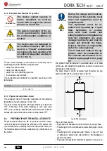 Preview for 96 page of Lamborghini Caloreclima DORA TECH 90 LT User, Installation, And Maintenance Manual