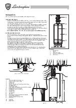 Предварительный просмотр 73 страницы Lamborghini Caloreclima DOUBLE 125 Installation - Use - Maintenance