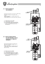 Предварительный просмотр 89 страницы Lamborghini Caloreclima DOUBLE 125 Installation - Use - Maintenance