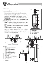 Предварительный просмотр 93 страницы Lamborghini Caloreclima DOUBLE 125 Installation - Use - Maintenance