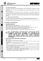 Preview for 138 page of Lamborghini Caloreclima EASY TECH D F Instructions For Use, Installation And Maintenence