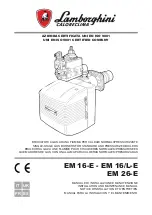 Lamborghini Caloreclima EM 16-E Installation And Maintenance Manual предпросмотр