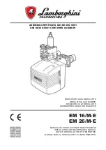 Lamborghini Caloreclima EM 16/M-E Installation And Maintenance Manual предпросмотр