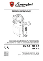 Preview for 1 page of Lamborghini Caloreclima EM 3-E Installation And Maintenance Manual