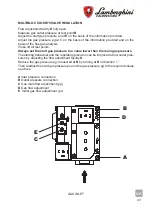 Preview for 43 page of Lamborghini Caloreclima EM 3-E Installation And Maintenance Manual