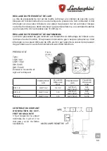 Preview for 69 page of Lamborghini Caloreclima EM 3-E Installation And Maintenance Manual