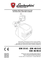 Lamborghini Caloreclima EM 35-E Installation And Maintenance Manual предпросмотр