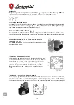 Предварительный просмотр 22 страницы Lamborghini Caloreclima EM 35-E Installation And Maintenance Manual