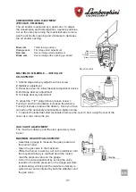 Предварительный просмотр 41 страницы Lamborghini Caloreclima EM 35-E Installation And Maintenance Manual