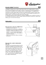 Предварительный просмотр 63 страницы Lamborghini Caloreclima EM 35-E Installation And Maintenance Manual