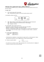 Предварительный просмотр 65 страницы Lamborghini Caloreclima EM 35-E Installation And Maintenance Manual