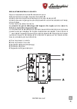 Preview for 65 page of Lamborghini Caloreclima EM 6N ST-E Manual