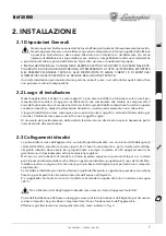 Preview for 7 page of Lamborghini Caloreclima ERA F 30 B 60 Instructions Manual