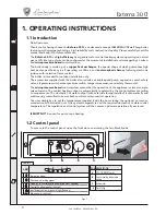 Preview for 4 page of Lamborghini Caloreclima Externa 30 O Operating, Installation And Maintenance Instructions