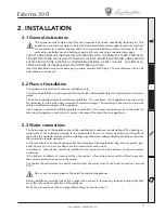 Preview for 7 page of Lamborghini Caloreclima Externa 30 O Operating, Installation And Maintenance Instructions