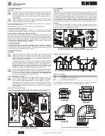 Preview for 4 page of Lamborghini Caloreclima FL 24 MCS Instructions For Use, Installation And Maintenance