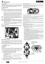 Preview for 22 page of Lamborghini Caloreclima FL 32 MCA Instructions For Use, Installation And Maintenance