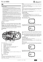 Preview for 47 page of Lamborghini Caloreclima FL 32 MCA Instructions For Use, Installation And Maintenance