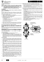 Предварительный просмотр 38 страницы Lamborghini Caloreclima FL D CONDENS LN F24 Instructions For Use, Installation And Maintenence