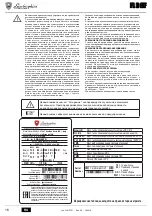 Предварительный просмотр 16 страницы Lamborghini Caloreclima FL D HF24 Instructions For Use, Installation And Maintenance