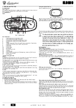 Предварительный просмотр 18 страницы Lamborghini Caloreclima FL D LN C24 Instructions For Use, Installation And Maintenence