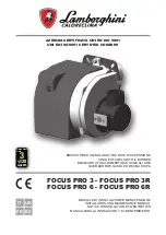 Preview for 1 page of Lamborghini Caloreclima FOCUS PRO 3 Installation And Maintenance Manual