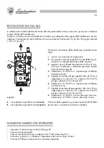 Предварительный просмотр 36 страницы Lamborghini Caloreclima Futuria L 24-28 MC W TOP/IT Installation And Maintenance Manual