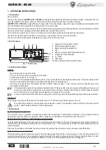 Preview for 21 page of Lamborghini Caloreclima GASTER N 119 Instructions For Use Manual