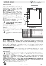 Preview for 59 page of Lamborghini Caloreclima GASTER N 119 Instructions For Use Manual