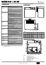 Preview for 7 page of Lamborghini Caloreclima GASTER N 67 AW Instructions For Use, Installation & Maintenance