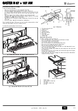 Preview for 13 page of Lamborghini Caloreclima GASTER N 67 AW Instructions For Use, Installation & Maintenance