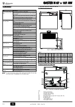 Preview for 14 page of Lamborghini Caloreclima GASTER N 67 AW Instructions For Use, Installation & Maintenance