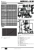 Preview for 22 page of Lamborghini Caloreclima GASTER N 67 AW Instructions For Use, Installation & Maintenance