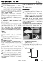 Preview for 31 page of Lamborghini Caloreclima GASTER N 67 AW Instructions For Use, Installation & Maintenance