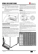 Preview for 21 page of Lamborghini Caloreclima KYRA D 30 SI UNIT Instructions For Use, Installation And Maintenance