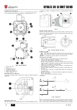 Preview for 22 page of Lamborghini Caloreclima KYRA D 30 SI UNIT Instructions For Use, Installation And Maintenance