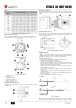 Preview for 22 page of Lamborghini Caloreclima KYRA D 30 UNIT COND Instructions For Use, Installation And Maintenance