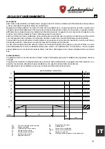 Предварительный просмотр 13 страницы Lamborghini Caloreclima LMB LO 1300 Use And Maintenance Manual