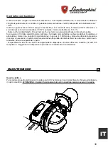 Предварительный просмотр 39 страницы Lamborghini Caloreclima LMB LO 1300 Use And Maintenance Manual