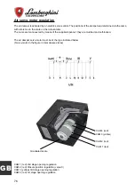 Предварительный просмотр 76 страницы Lamborghini Caloreclima LMB LO 1300 Use And Maintenance Manual