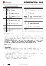 Preview for 38 page of Lamborghini Caloreclima MEGAPREX N 1060N Instruction For Use, Installation And Assembly