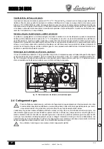 Предварительный просмотр 13 страницы Lamborghini Caloreclima NINFA 24 MCS Instructions For Use, Installation And Maintenance