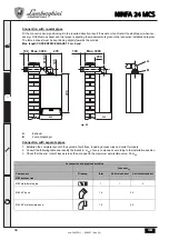 Предварительный просмотр 46 страницы Lamborghini Caloreclima NINFA 24 MCS Instructions For Use, Installation And Maintenance