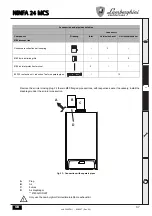 Предварительный просмотр 47 страницы Lamborghini Caloreclima NINFA 24 MCS Instructions For Use, Installation And Maintenance